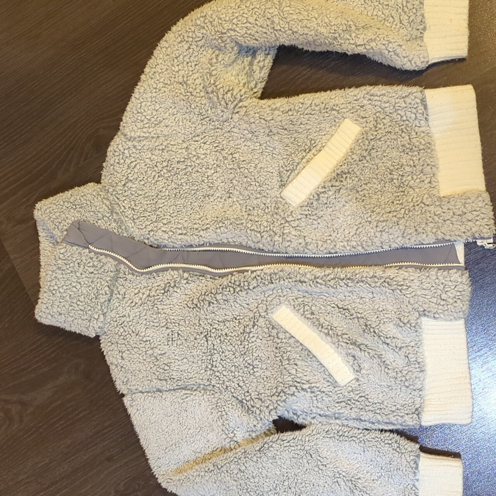 Cozy Anthropology Zip Sweater